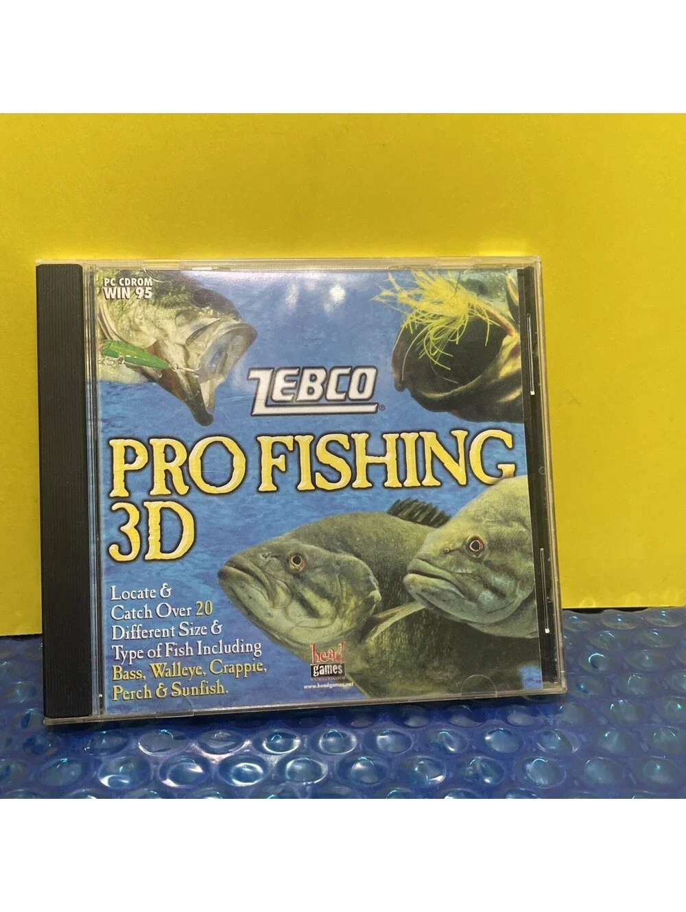 Zebco Pro Fishing 3D SmartSaver Series (PC, 1998)